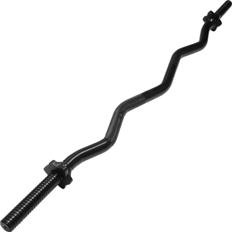 Super Cena Gorilla Sports Činková EZ tyč 120 cm, 30/31 mm, černá