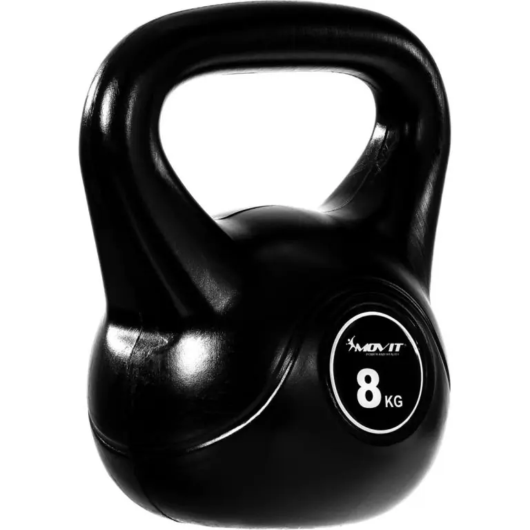 MOVIT Kettlebell činka, 8 kg, černá Výhodná Nabídka