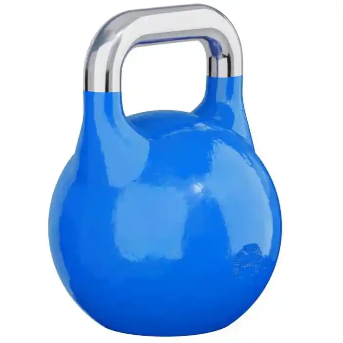 Výhodná Nabídka Gorilla Sports Soutěžní kettlebell, modrý, 12 kg