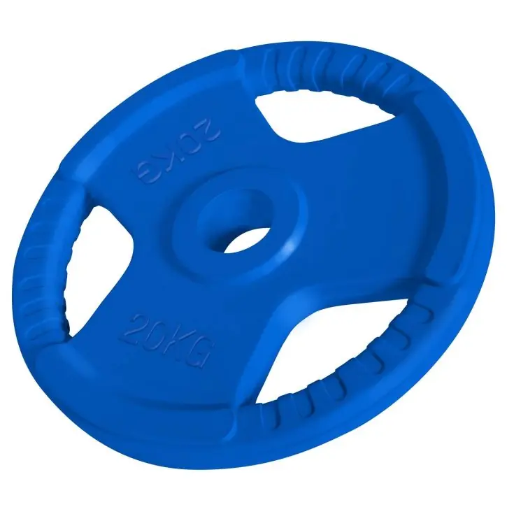 Oblíbený Gorilla Sports Zátěžový kotouč gumový, 20 kg