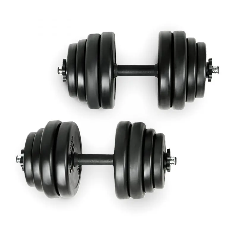 PHYSIONICS Sada jednoručních nákladacích činek, 2 x 15 kg Expresní Doručení