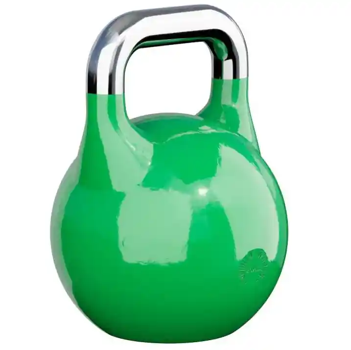 Jen Po Omezenou Doba Gorilla Sports Soutěžní kettlebell, zelený, 24 kg