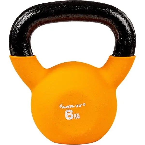 MOVIT Kettlebell činka, oranžová, 6 kg Objednat Nyní