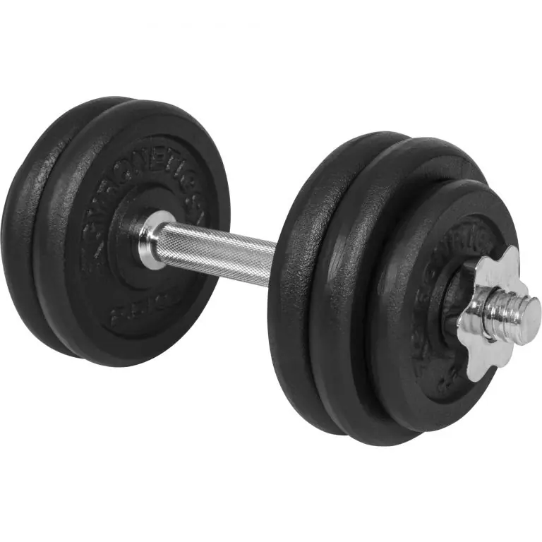 Gorilla Sports Sada litinových činek, 25 mm, 15 kg Top Prodej