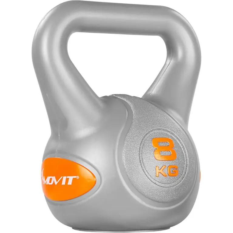 MOVIT Kettlebell činka 8 kg, oranžová Víkendová Akce