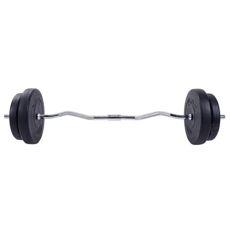 Tovární Cena Gyronetics nakládací činkový set, plastové závaží, 30 kg