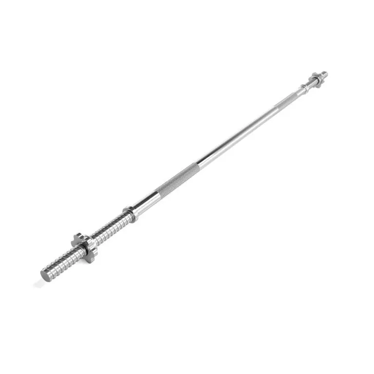 Posilovací tyč 180 cm, 30 mm, hvězdicové uzávěry Vysoce Kvalitní