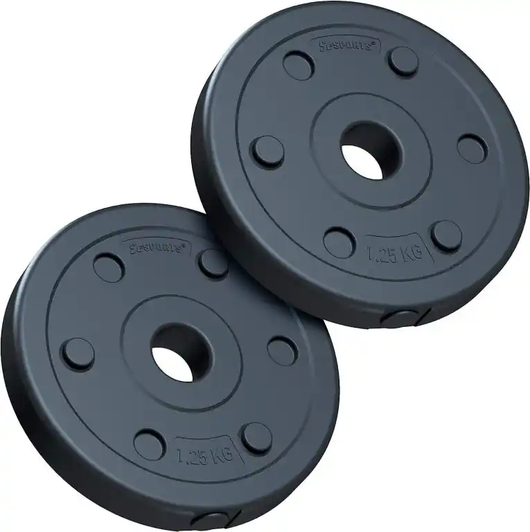 ScSPORTS Sada zátěžových kotoučů, 2 x 1,25 kg na osu 30 mm Koupit Online