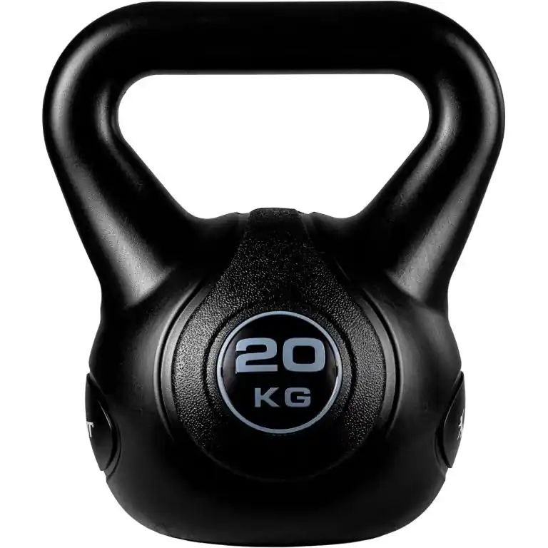 MOVIT Kettlebell činka - 20 kg, černá Super Cena