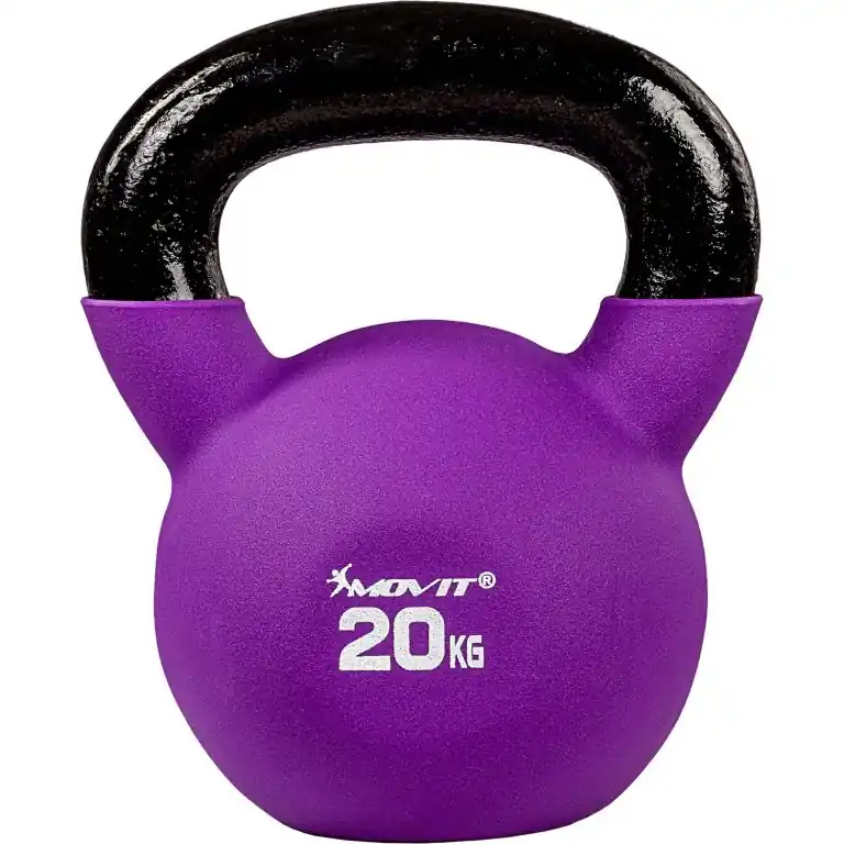 Výhodná Nabídka MOVIT Kettlebell činka, fialová, 20 kg