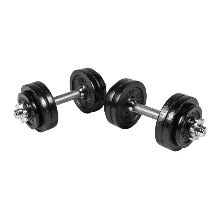 Dokud Zásoby Vydrží Gorilla Sports Sada litinových činek, 30 kg