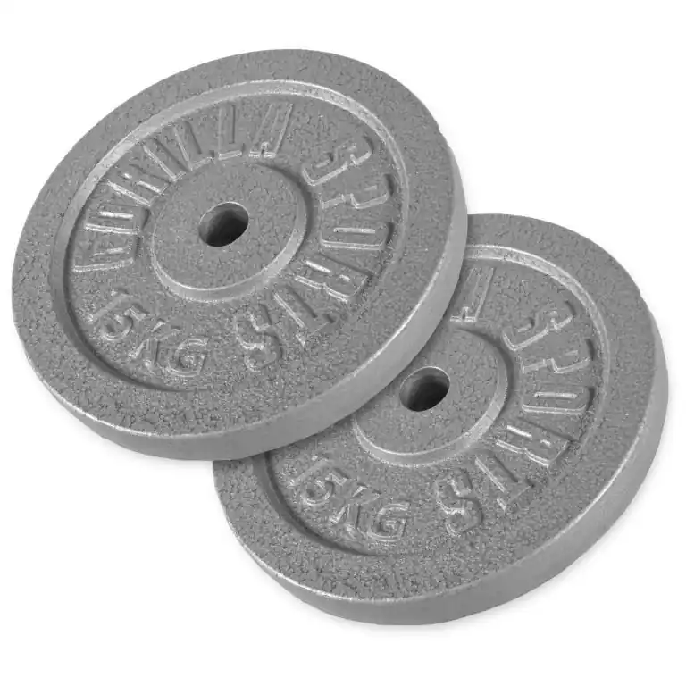 Objednat Nyní Gorilla Sports Sada litinových závaží 30 kg, 2 x 15 kg