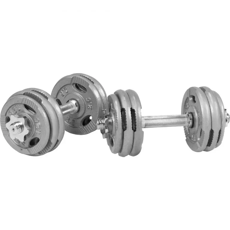 Gorilla Sports Sada činek se závažím 30 kg, 30 mm Značkový