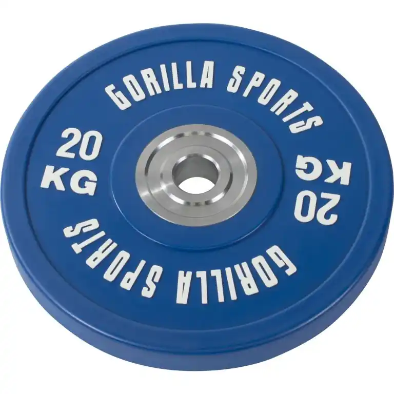Gorilla Sports Zátěžový kotouč, pogumovaný, 20 KG Výprodej