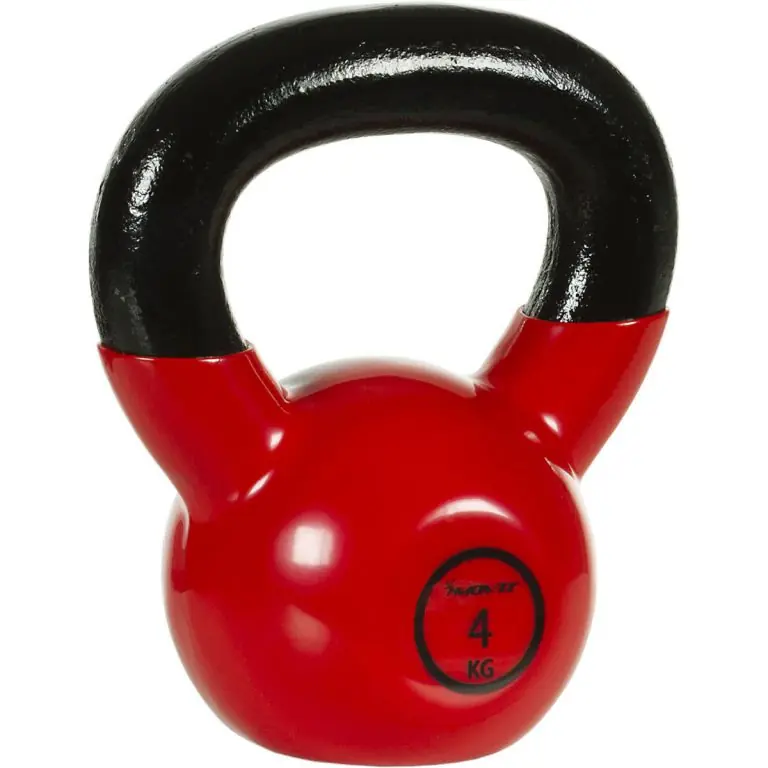 Víkendová Akce MOVIT Kettlebell činka s vinylovým potahem, 4 kg