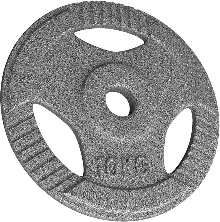 Rychlé Dodání Physionics Litinový kotouč, 10 kg, 31 mm