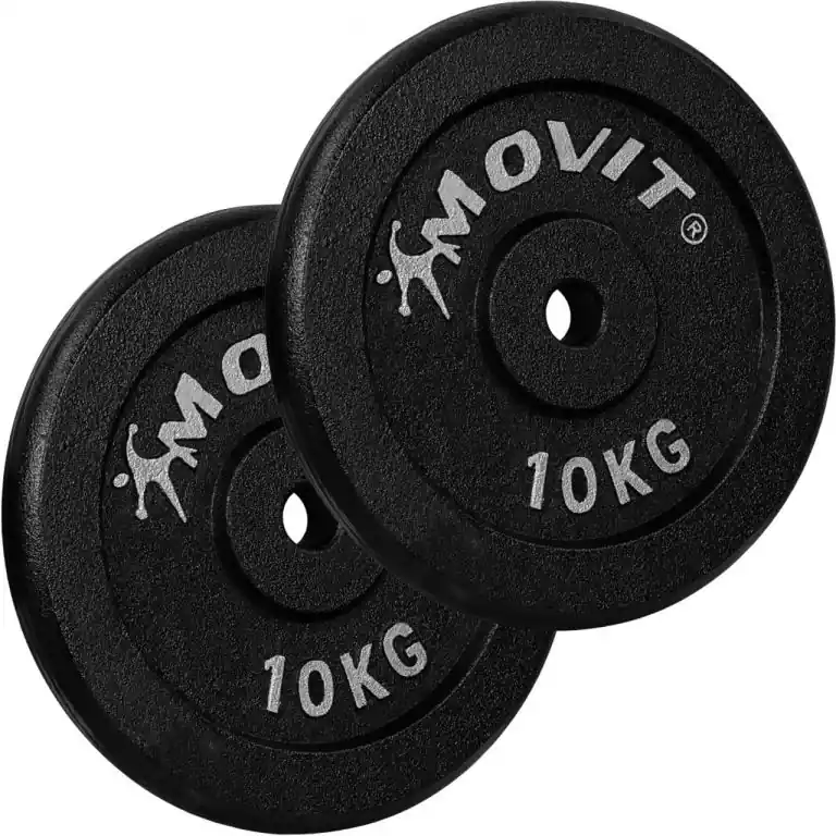MOVIT sada závaží 2 x 10 kg, litina Sleva