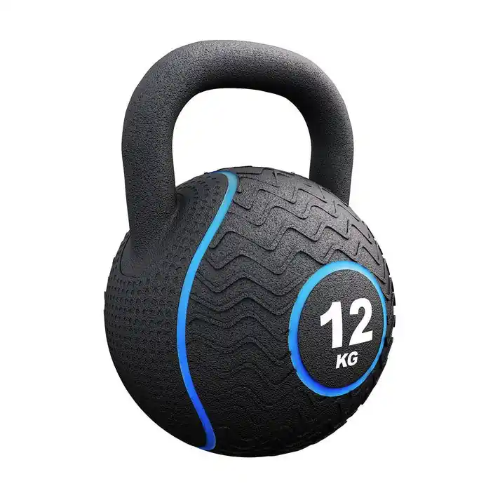 Gorilla Sports kettlebell činka, gumový povrch, 12 kg Cenový Hit