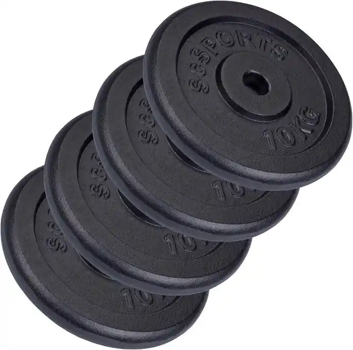Sada litinových kotoučů 40 kg, 4x10 kg, průměr 30/31 mm Must-Have