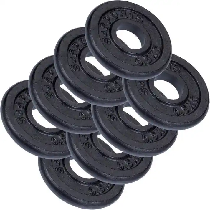 Originální ScSPORTS Sada závaží 4 kg, 8x 0,5 kg, litina, otvor 30/31 mm