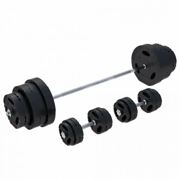 GORILLA SPORTS Nakládací činkový set,, 130 kg Objednat Nyní