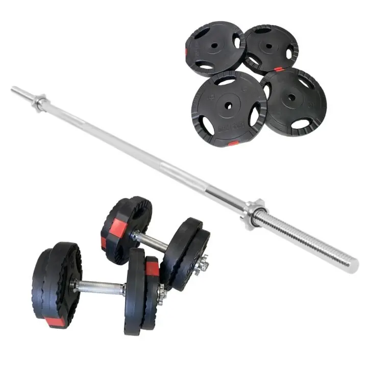 Nejlepší Volba Gorilla Sports Nakládací činkový set, 60 kg