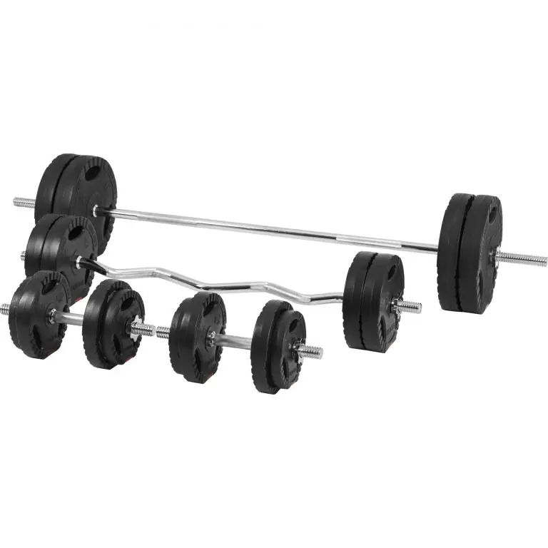 Speciální Cena Gorilla Sports Sada činek s hvězdicovým zámkem, 100 kg