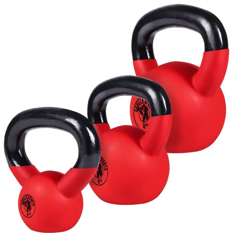 Ihned K Objednání Gorilla Sports Sada kettlebellů, pogumovaný povrch, 24 kg