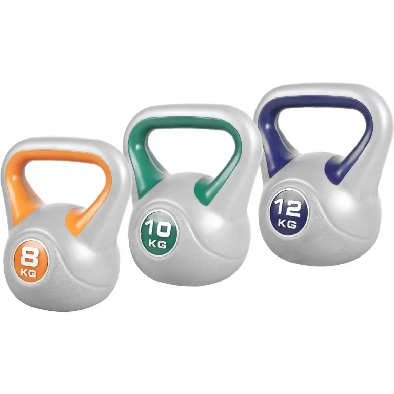 Hit Sezóny Gorilla Sports Kettlebel set, plast, 8 kg, 10 kg, 12 kg