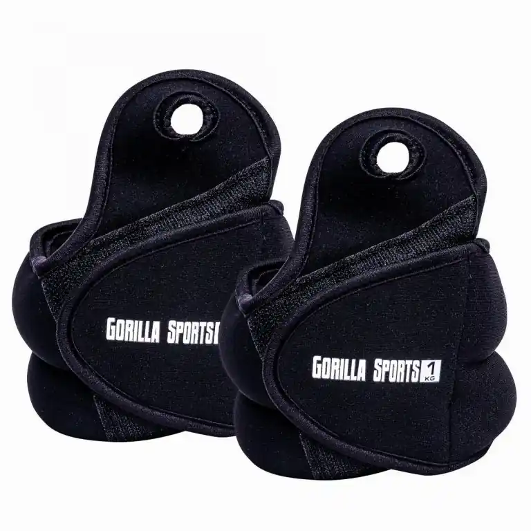 Cenová Bomba Gorilla Sports Zátěžové manžety 2 kg, 2 x 1 kg
