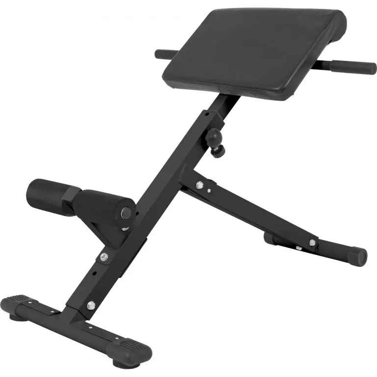 Gorilla Sports Hyperextenzní lavička skládací, černá Levný