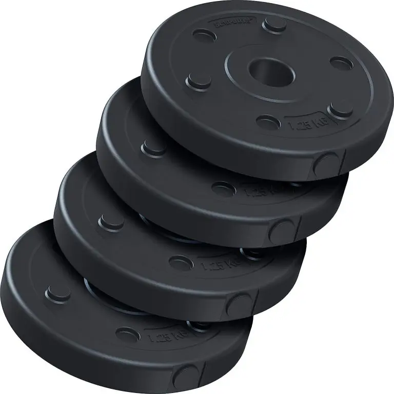 Rychlé Dodání ScSPORTS Sada zátěžových kotoučů, 4 x 1,25 kg