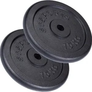 Nejlepší Cena ScSPORTS Sada litinových kotoučů 30 kg, 2x15 kg