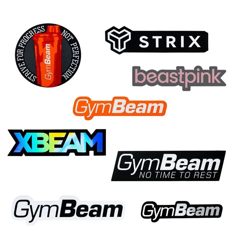 Bezpečná Platba Nálepky 8Pack - GymBeam