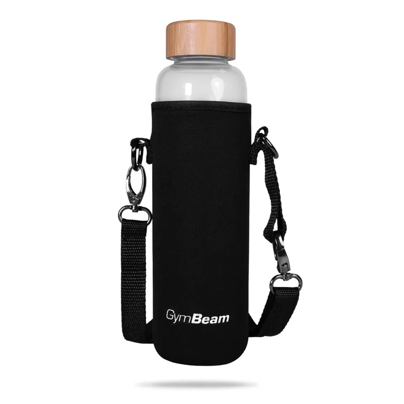 Skleněná láhev Bamboo 600 ml - GymBeam Akční Nabídka