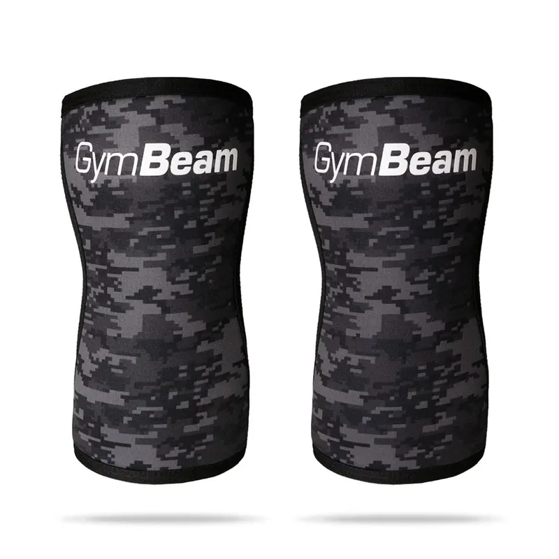 Neoprenová bandáž na koleno Conquer Camo - GymBeam Zlevněný
