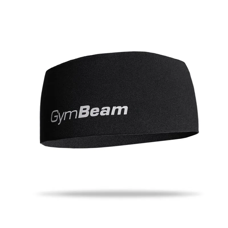 Originální Sportovní čelenka Light Black - GymBeam