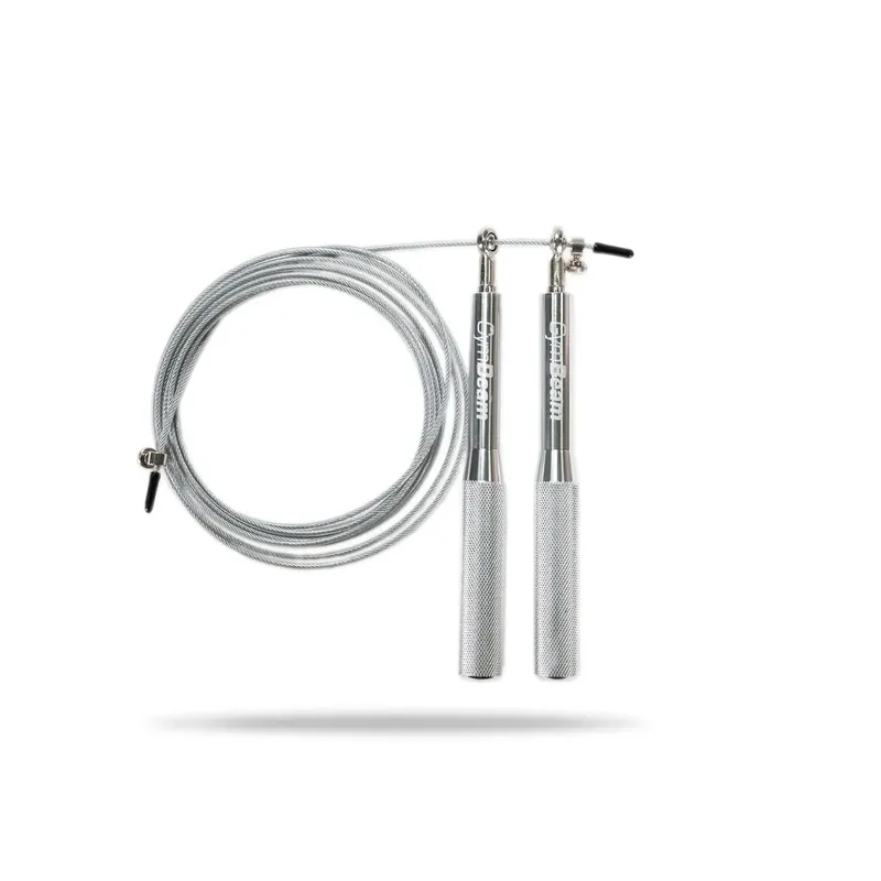 Objednat Nyní Švihadlo Metal Jumping Rope Silver - GymBeam