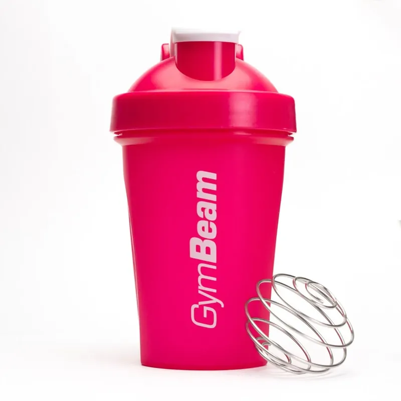 Šejkr Blend Bottle Pink 400 ml - GymBeam Tovární Cena