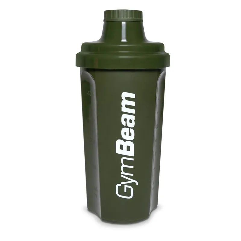 Levný Šejkr olivově zelený 500 ml - GymBeam