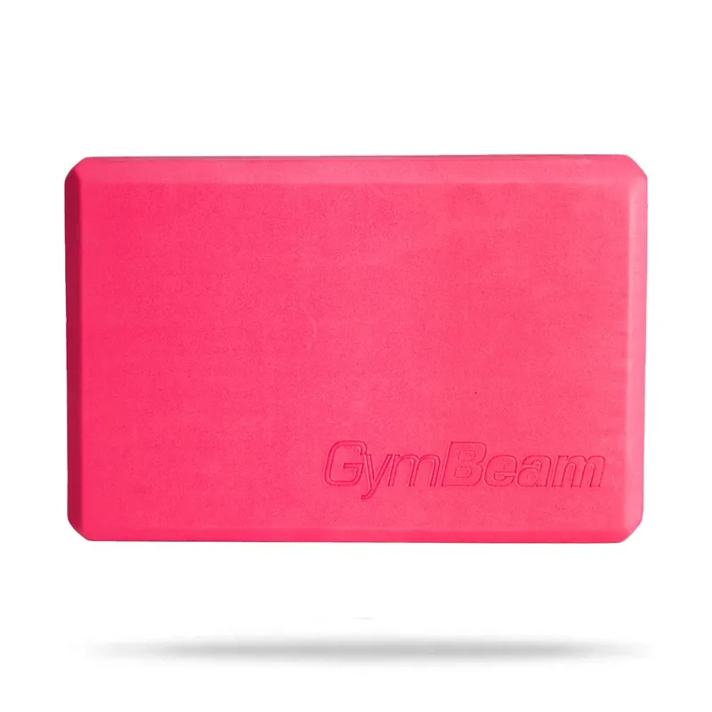 Pěnová kostka na jógu Pink - GymBeam Bezpečná Platba