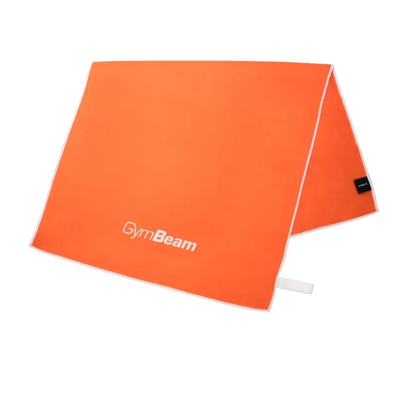 Sezónní Sleva Sportovní rychleschnoucí ručník Orange/White - GymBeam