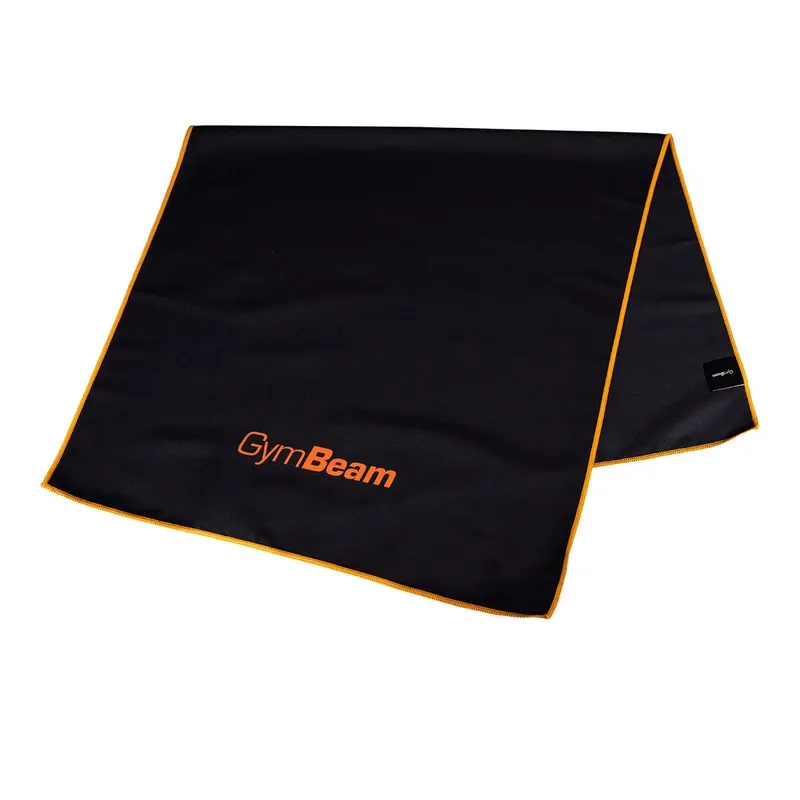 Tovární Cena Sportovní rychleschnoucí ručník Black/Orange - GymBeam