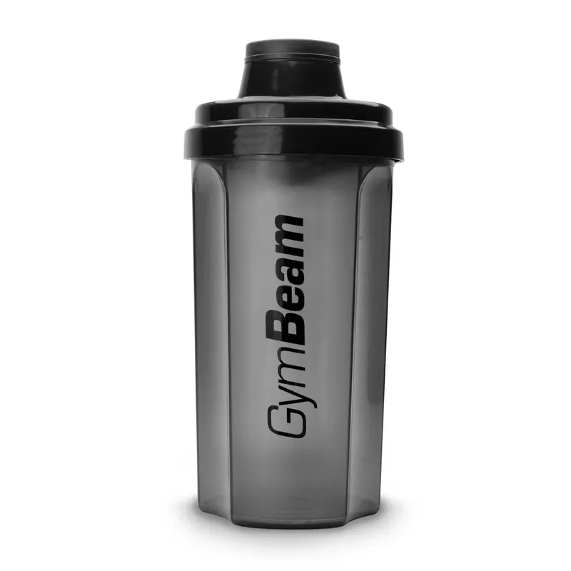 Výprodej Šejkr černý Transparent Black 700 ml - GymBeam