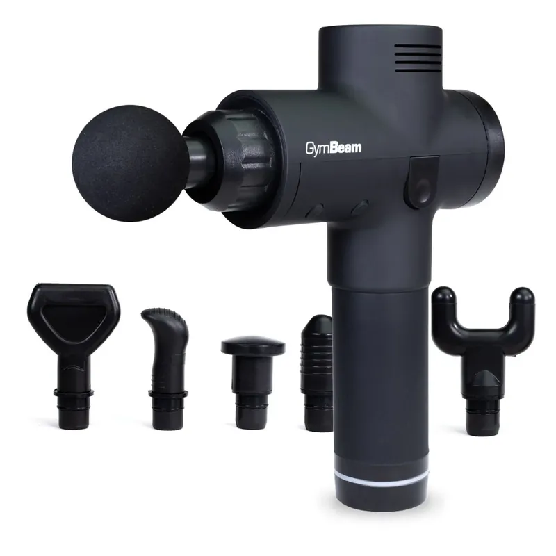 Masážní pistole VI Black - GymBeam Levný