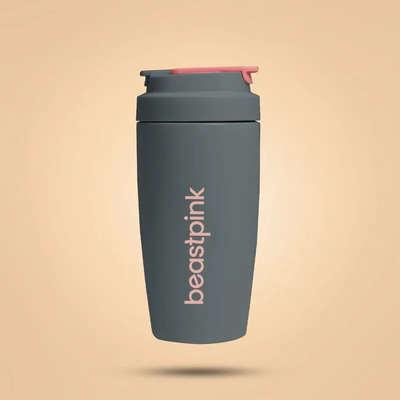 Termohrnek 500 ml Grey - BeastPink Ověřený