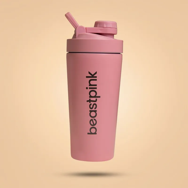 Levný Šejkr Steel 650 ml Pink - BeastPink