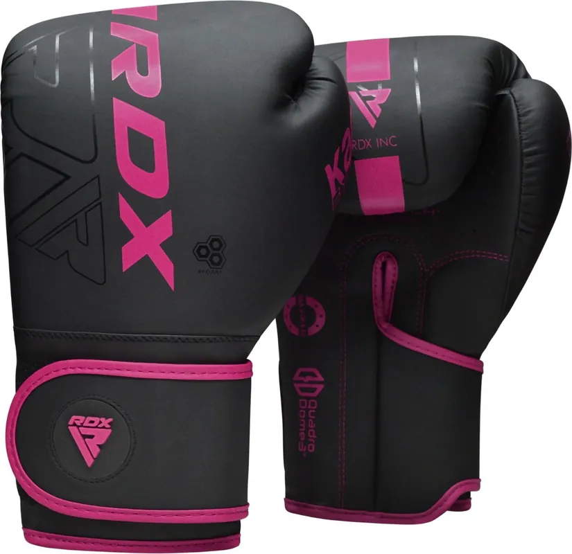 Boxerské rukavice F6 Kara Pink - RDX Cenový Hit