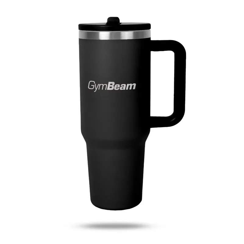 Termohrnek 1,2 l Black - GymBeam Tovární Cena
