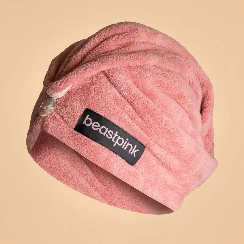 Ručník na vlasy Pink - BeastPink Top Prodej